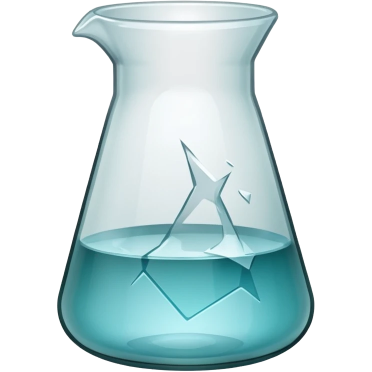 Cracked Beaker emoji