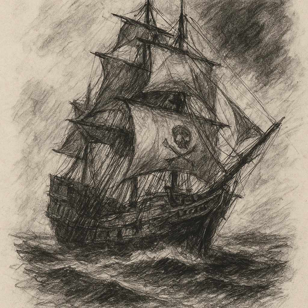 pirate ship emoji