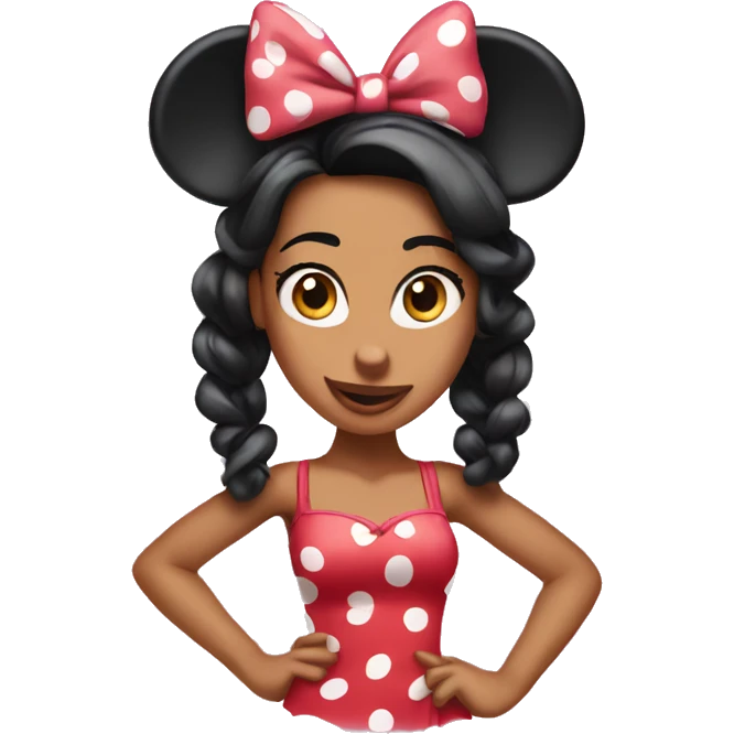 Jada as Minnie Mouse  emoji