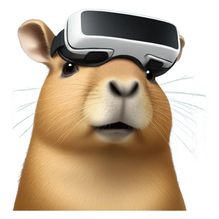 capybara VR emoji