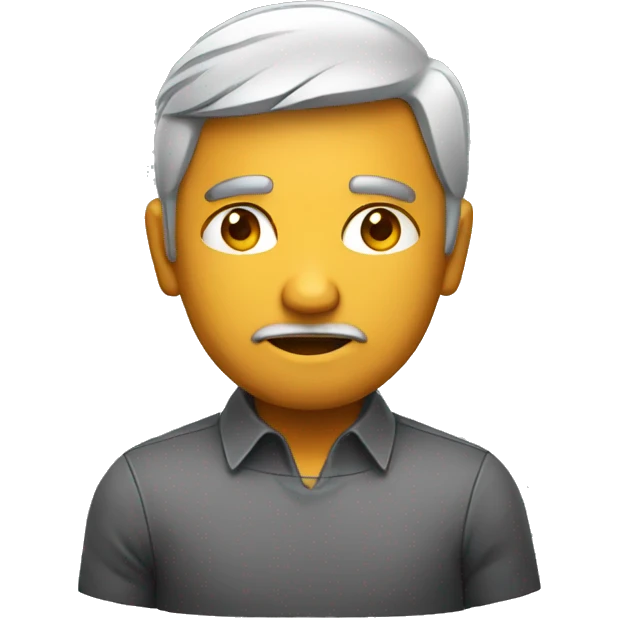 unhappy indian software engineer emoji