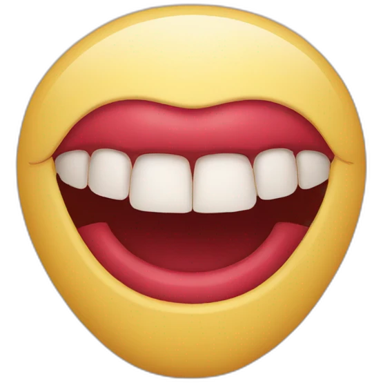 Bouche emoji