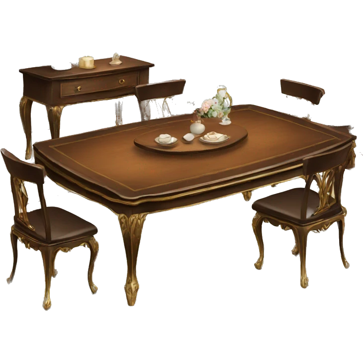 luxury table emoji