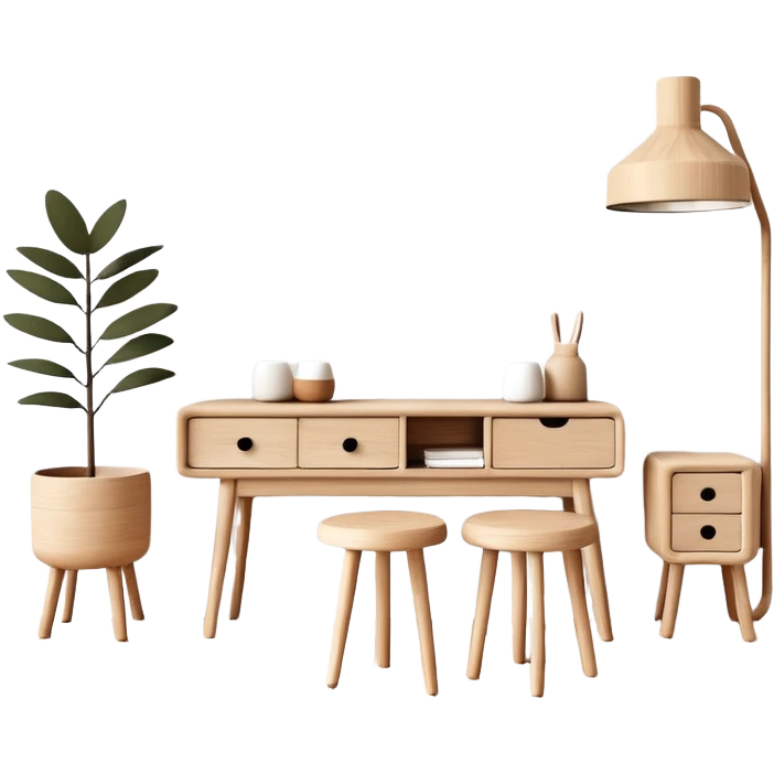 scandi style  home decor   emoji