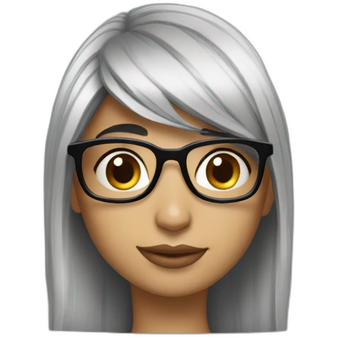 mia khalifa with hair emoji