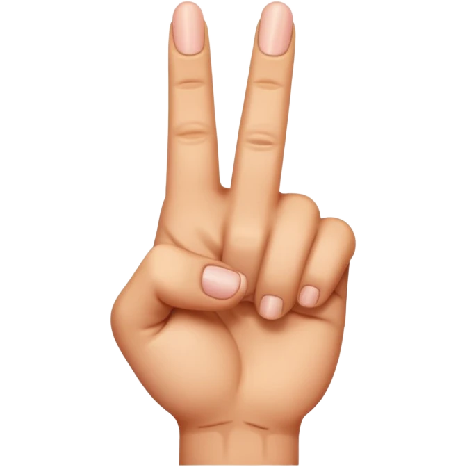 Orta parmak. ile nah çekmek  emoji