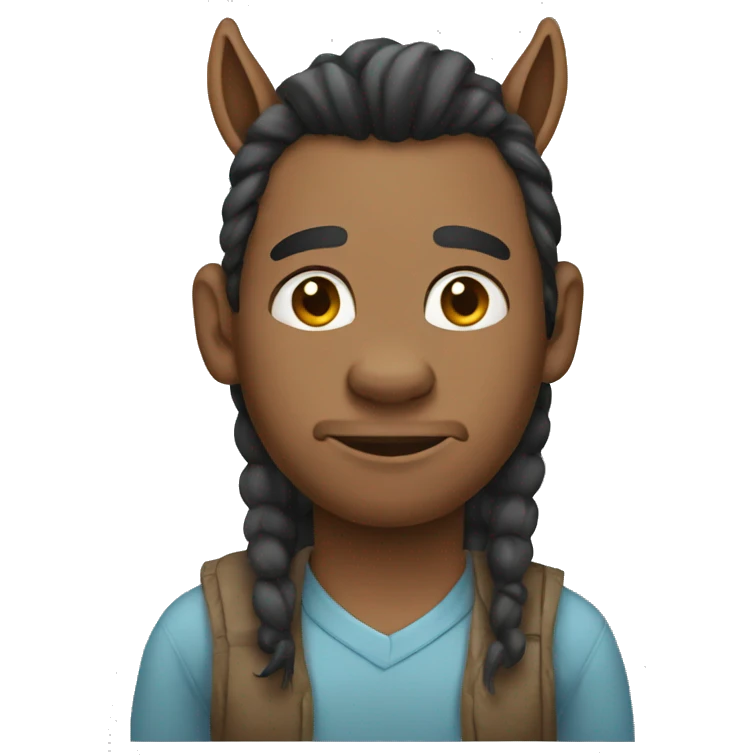 half donkey half human emoji