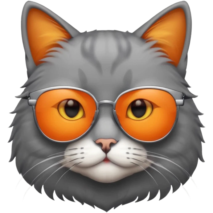 Cat wearing sunglasses emoji