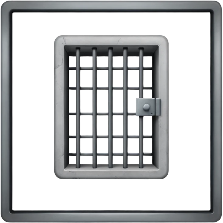 empty jail cell emoji