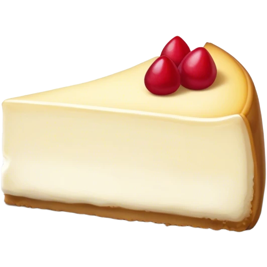 Cheesecake emoji