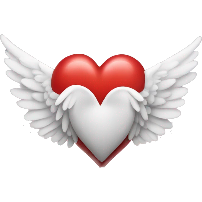 a heart with wings emoji