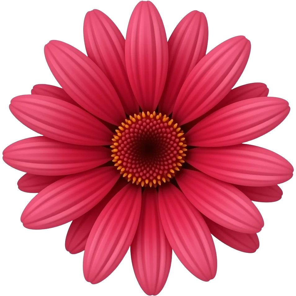 Красно,красная  гвоздика стебельком emoji