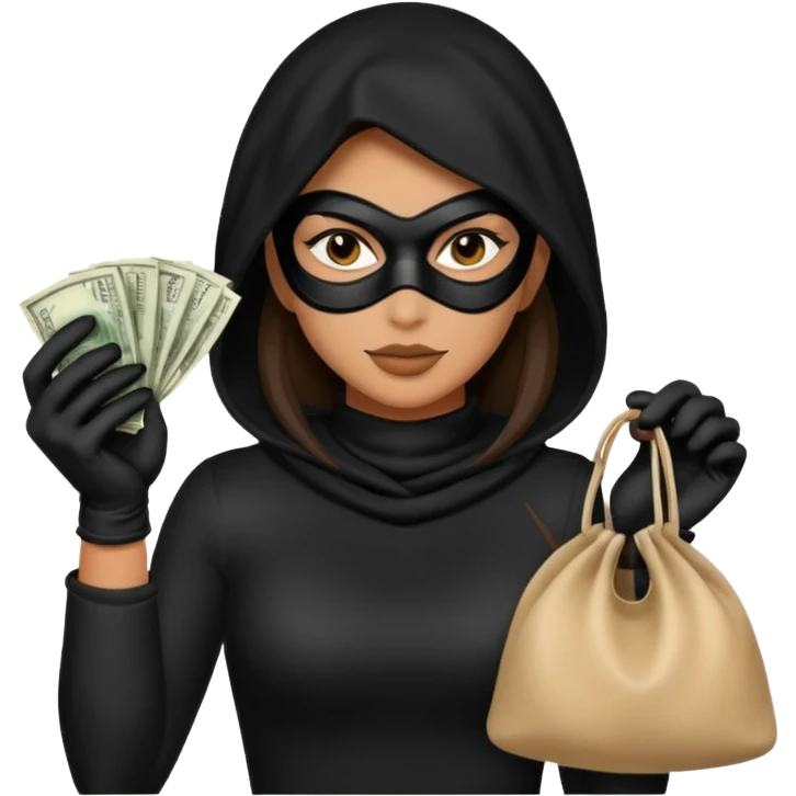 thief woman emoji
