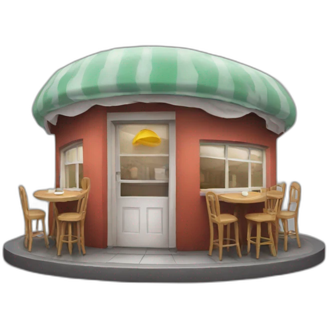 cafe cap emoji