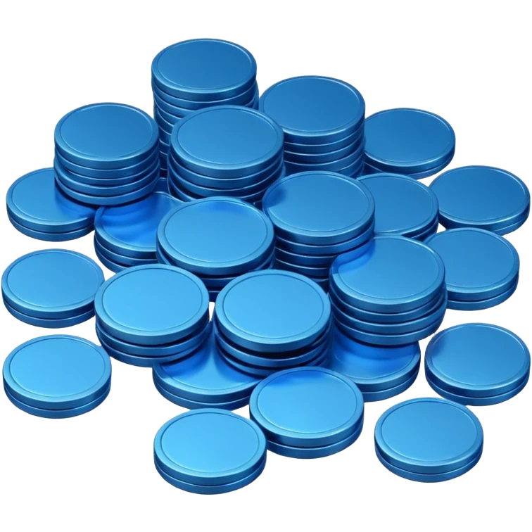 blue coins credit pack emoji