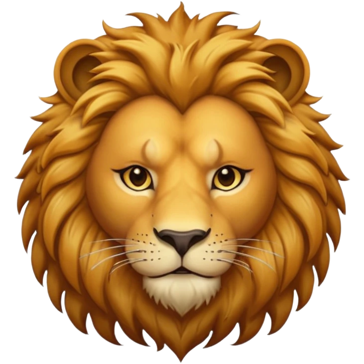 lion face emoji