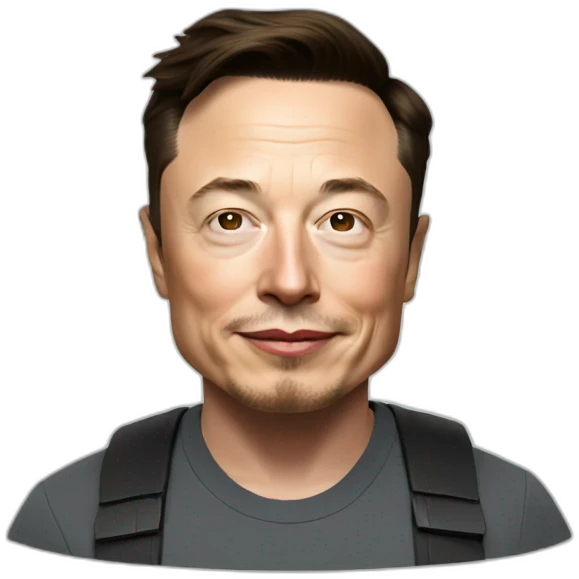 elon musk with weed emoji