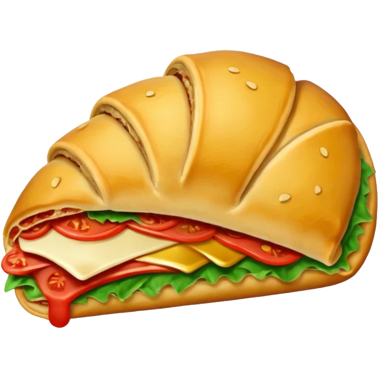 Crie um emoji de calzone italiano emoji