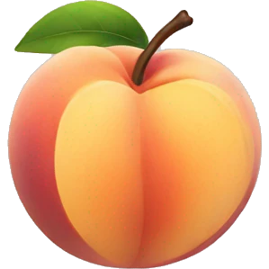 Peach  emoji