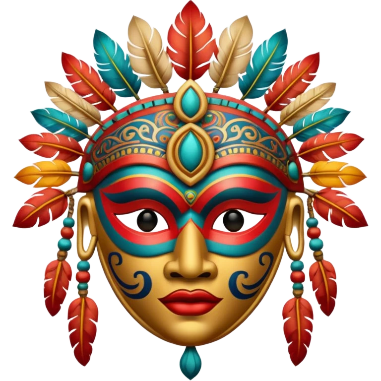 indian mask emoji