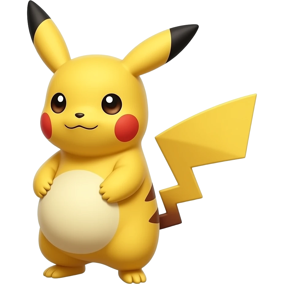Pikachu pregnant emoji
