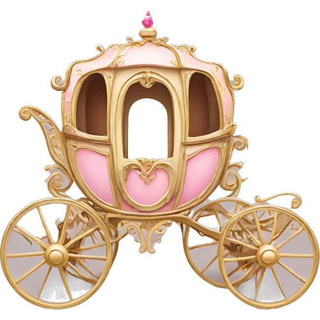 Vintage pretty Princess carriage  emoji