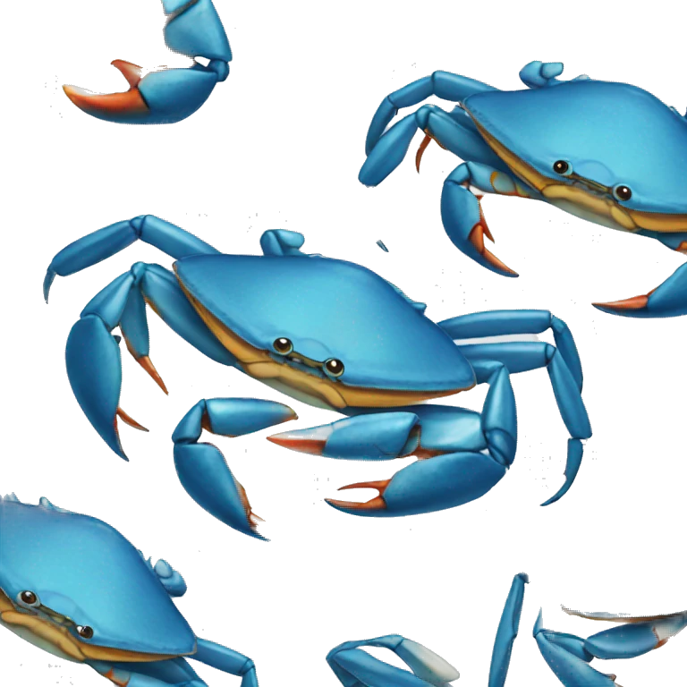 Blue crab  emoji