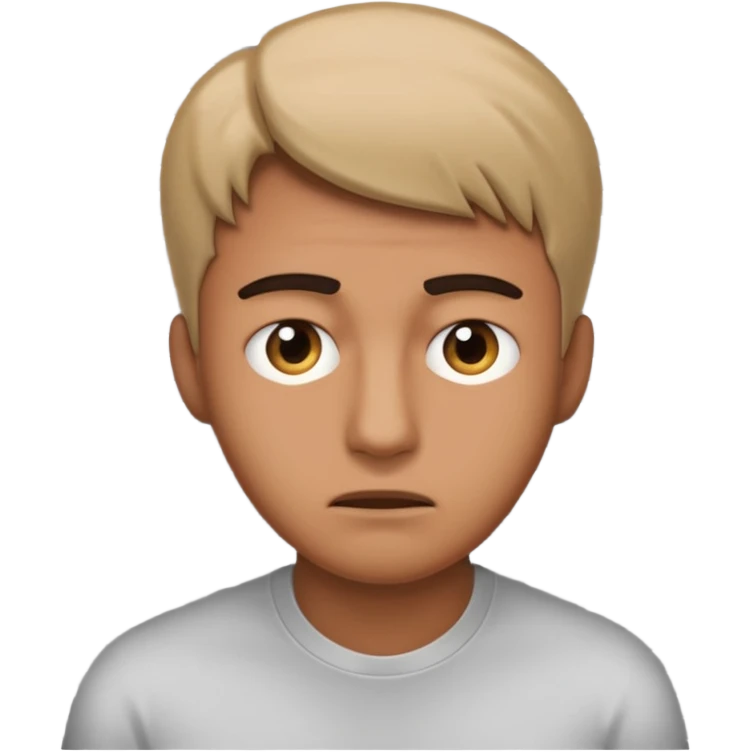 Male hiding behind blinds cuck emoji