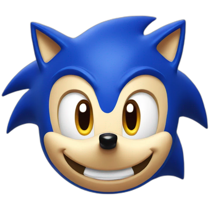 sonic hedgehog emoji