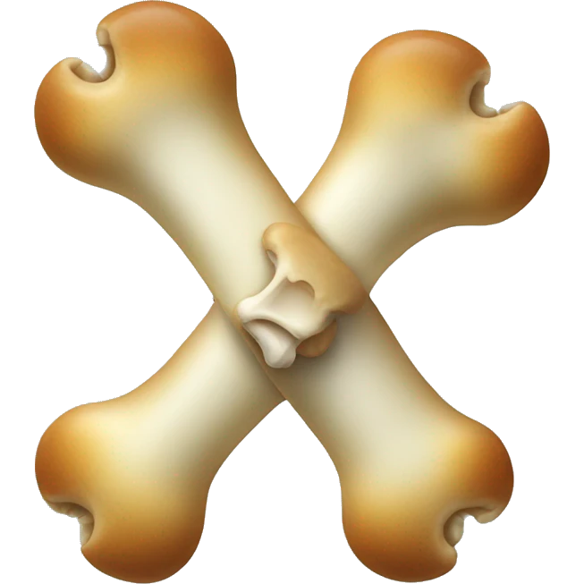 bone shaped treat emoji