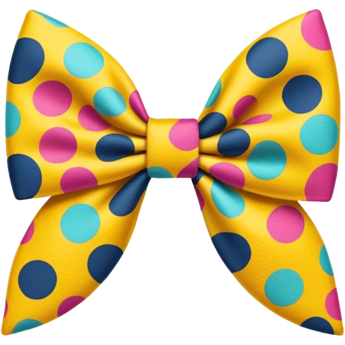 Bow print emoji