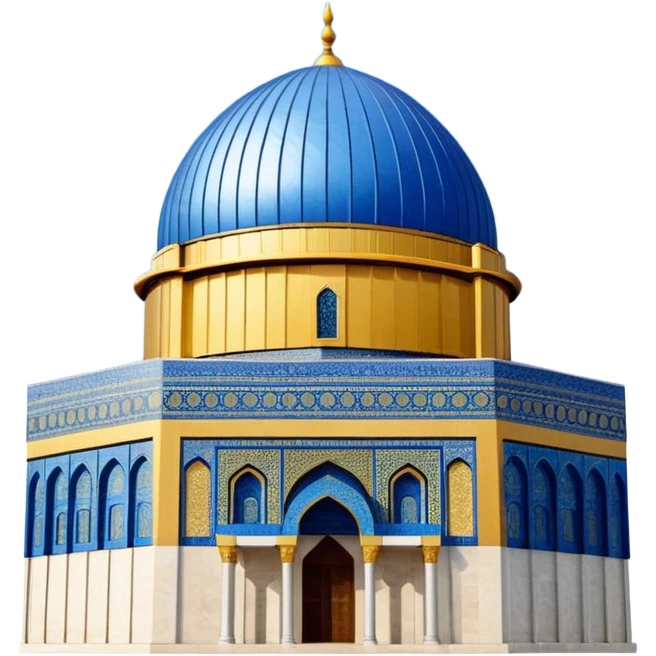 Dome of the rock, Palestine emoji