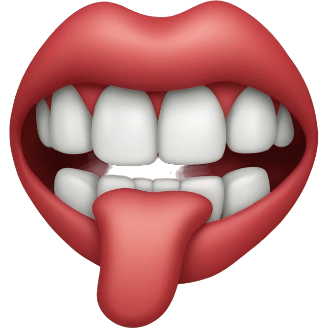mouth that salivates  emoji