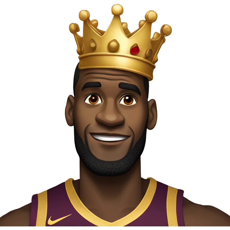 lebron with a don emoji