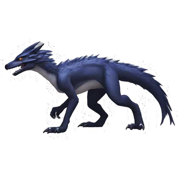 Futuristic Sergal-raptor-nargacuga-vernid emoji