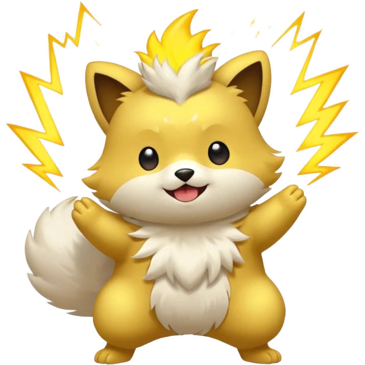 Electrike-Yamper-Furfrou-fusion emoji