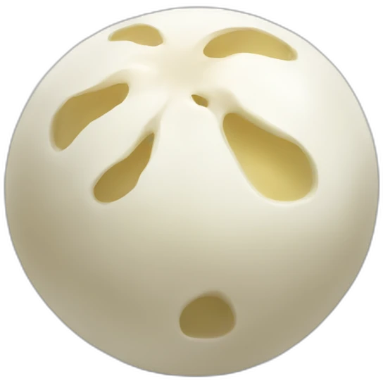 ball of mozarella emoji