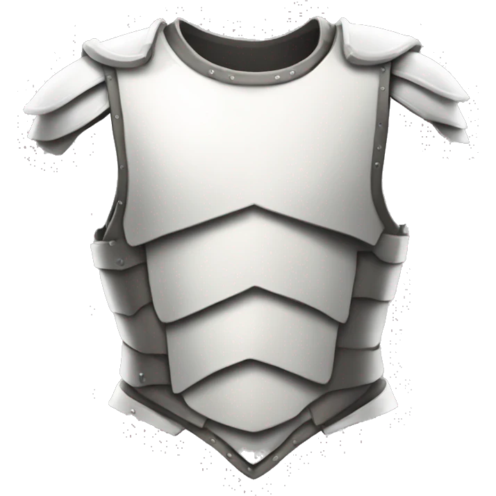 white torso armor emoji