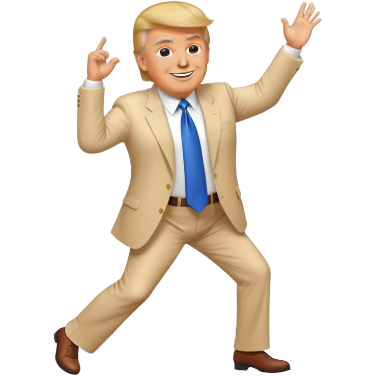 Donald trump dancing  emoji