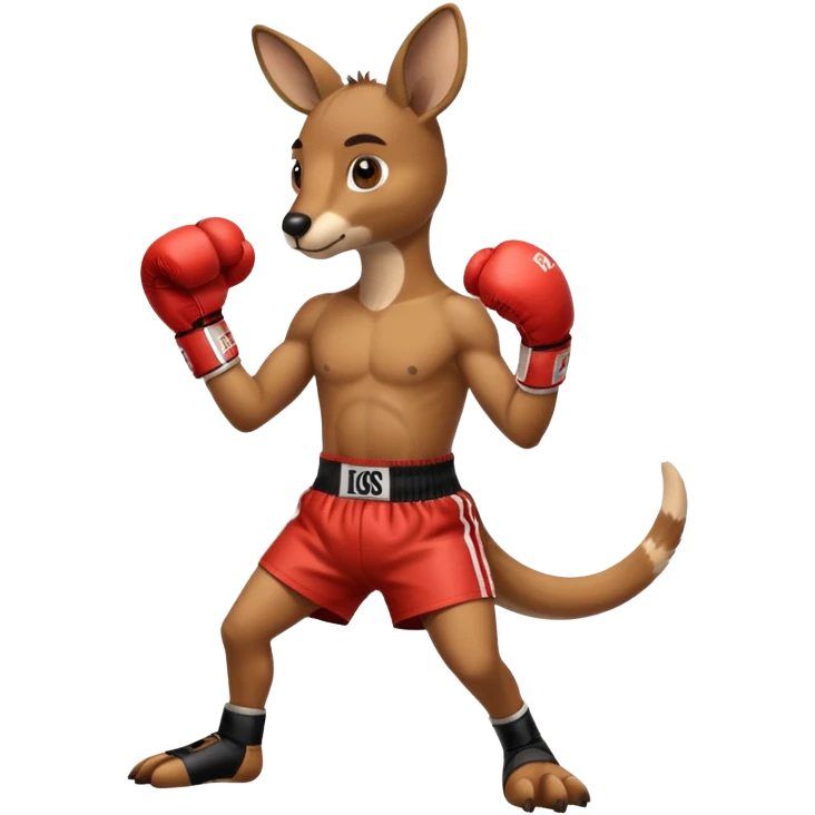 Kangaroo boxer  emoji