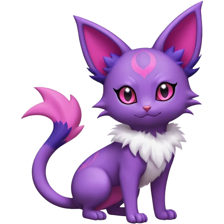 Litten-Skitty-Noibat-Espeon-Hybrid (Full body) emoji