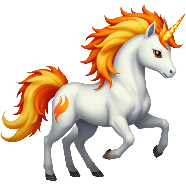 Rapidash Pokemon emoji