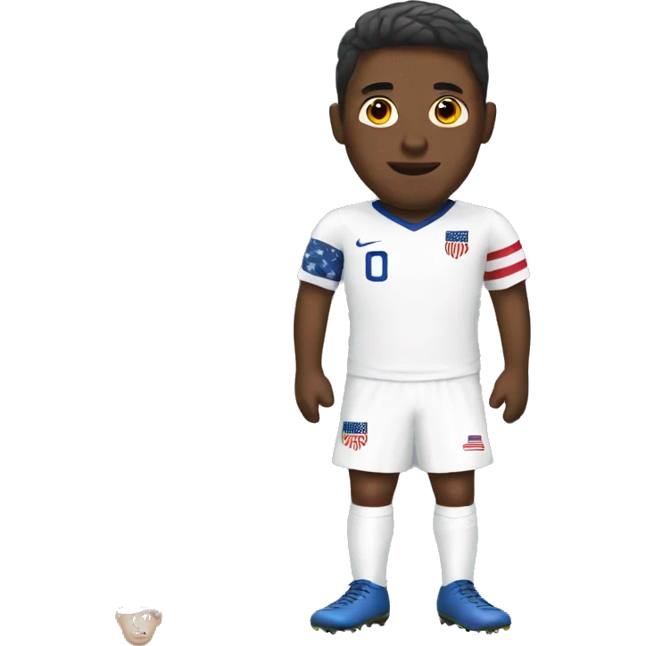 USA white man soccer emoji