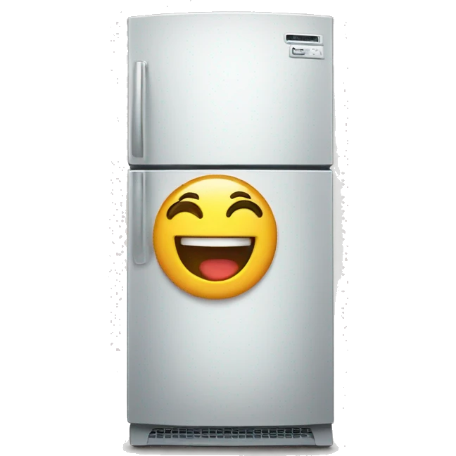 refrigerator laughs emoji