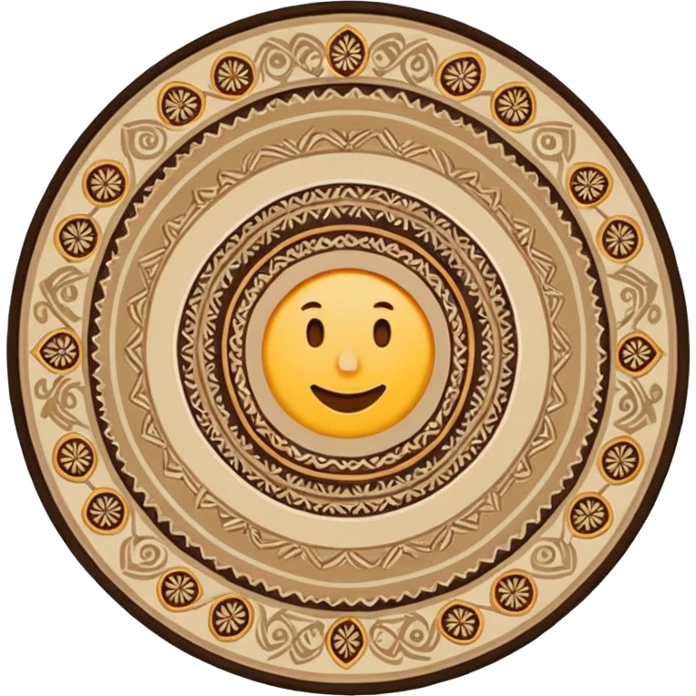round rug emoji