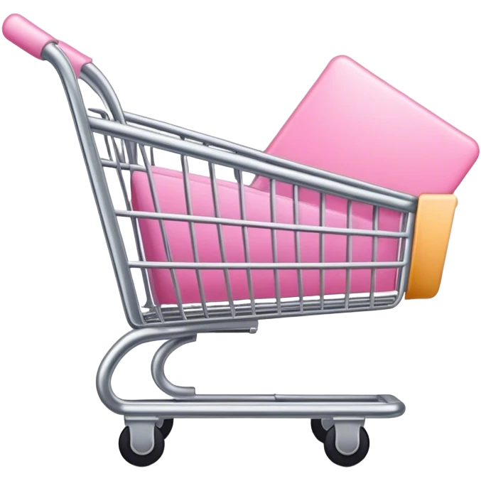 light pink shopping  emoji