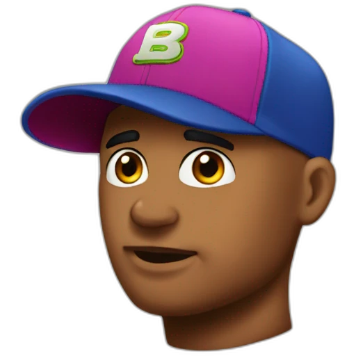 Booba casquette emoji