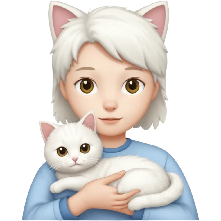 person with cat  emoji