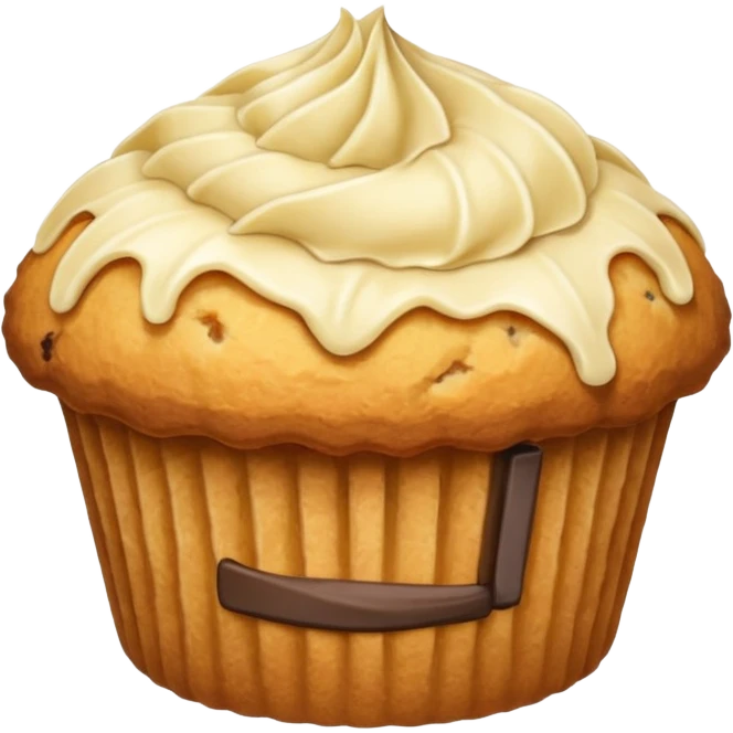 vanilla muffin emoji