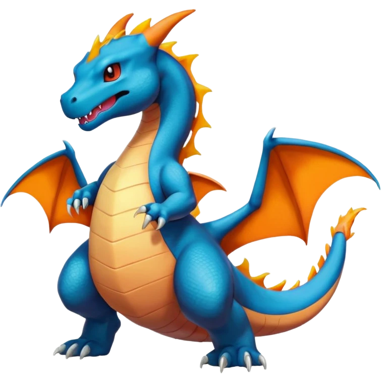 Dragonite-Charizard-Salandit-creature (full body) emoji
